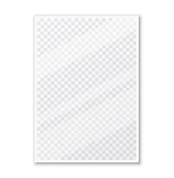 Vector realistic mirror with blurry reflection. Mirror frame or mirror decor Stock Illustration