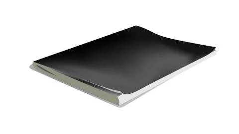 Vector realistic notebook isolated on a white background Stock-Illustration