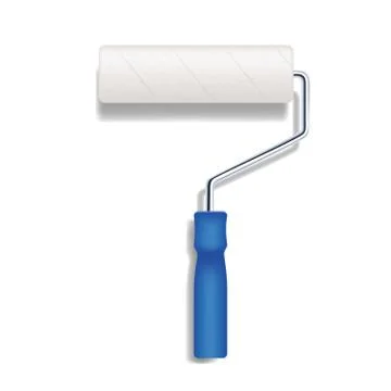 Vector realistic paint roller Stock-Illustration