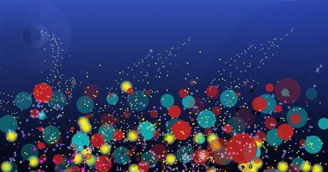 Vector realistic wallpaper banner. Abstract background design. Abstract bannner Illustration