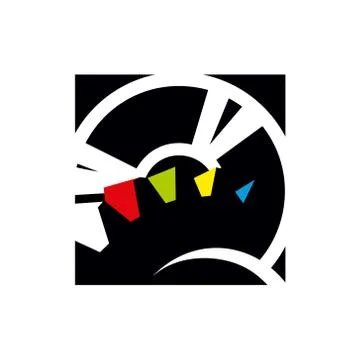 Vector recording mechanism Stock Illustration