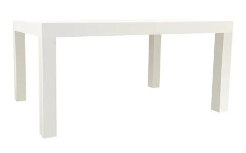 Vector rectangular side table illustration 스톡 일러스트