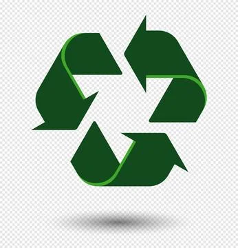 Vector recyclable icon Stock Illustration