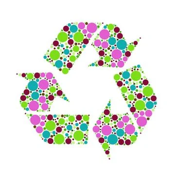 Vector recycle sign Stock Illustration