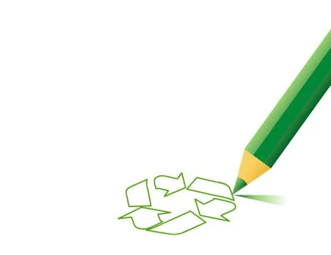 Vector recycle sign Stock Illustration