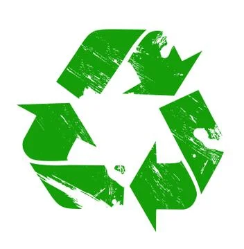 Vector recycle sign illustration Stock Illustration