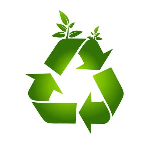 Vector recycle sign illustration Stock Illustration