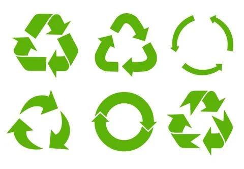 Vector recycle signs Stock Illustration