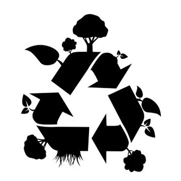 Vector recycle signs Stock Illustration