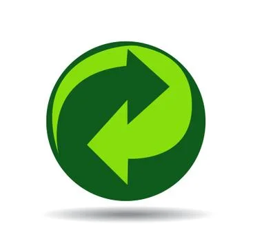 Vector recycling sign Stock Illustration