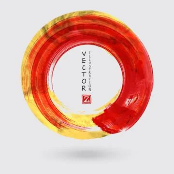 Vector Red and Gold Design Templates Stockillustratie