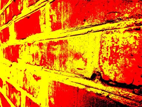 Vector red and yellow grunge background, gradient orange dark texture Illustrazione stock