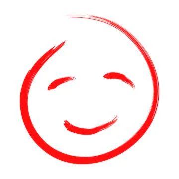 Vector red circle icon. Eps10 Stock Illustration