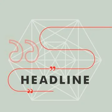 Vector red dark lines on a grey background Stock Illustration