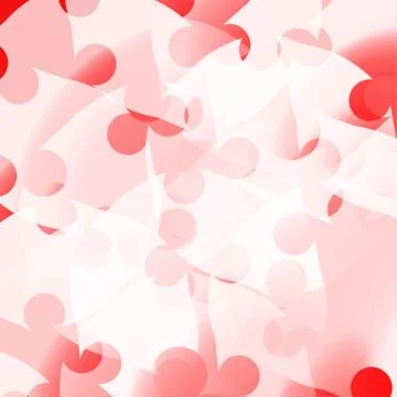 Vector red gradient abstract background with geometric shapes. Stock Illustration
