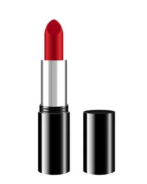 Vector red Lipstick Stock Illustration