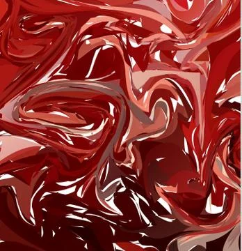 Vector red marble abstract background. Liquid marble pattern. Trendy template Stock Illustration