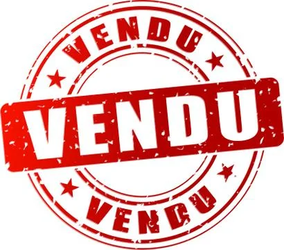 Vector red sold stamp Stock Illustration