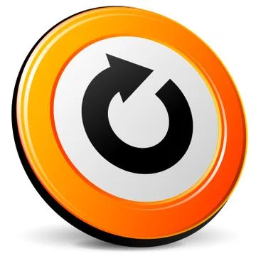 Vector refresh icon Stock Illustration