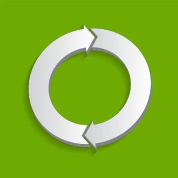 Vector Refresh Icon Illustration Stock Illustration