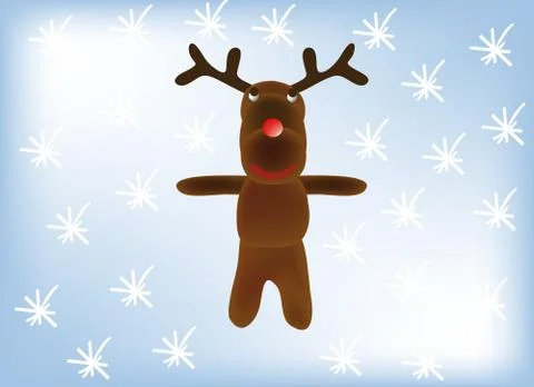 Vector - reindeer Stock Illustration