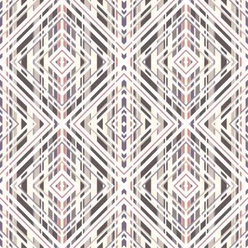 Vector retro geometric colorful seamless pattern Stock Illustration