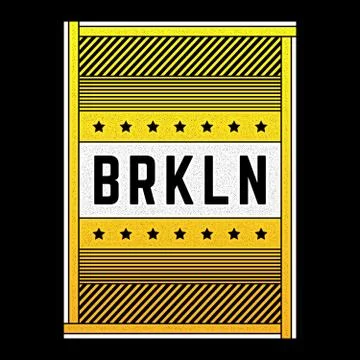 Vector retro illustration on the theme of Brooklyn. Urban. Modern. Stylized Stock Illustration