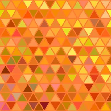 Vector retro irregular triangle grid background template design Illustrazione stock