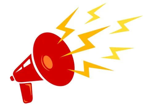 Vector retro megaphone. Иллюстрация