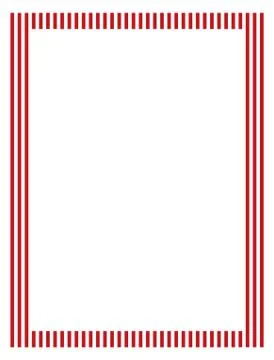 Vector retro page border Stock Illustration