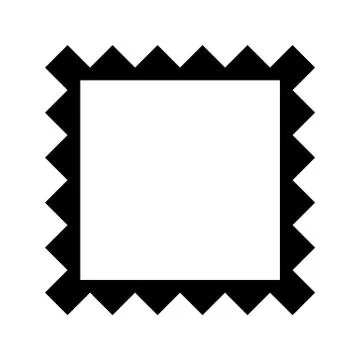 Vector retro page border Stock Illustration