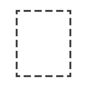 Vector retro page border Stock Illustration