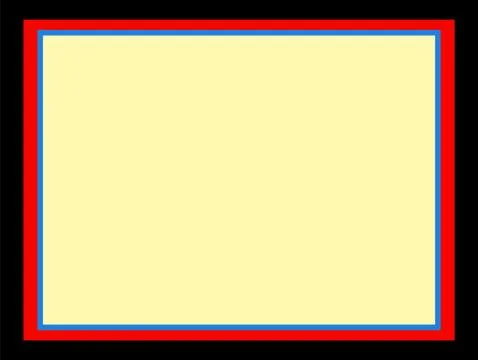 Vector retro page border Stock Illustration