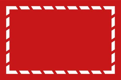 Vector retro page border Stock Illustration