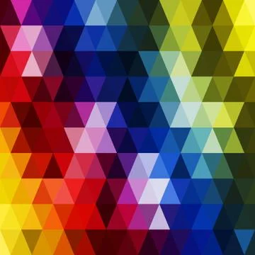 Vector retro pattern of geometric shapes. colorful mosaic backdrop. geometric Stock-Illustration