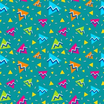 Vector retro pattern Illustrazione stock