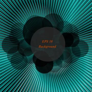 Vector retro pockmarked background with beams. Also with stylized clouds in the Stockillustratie