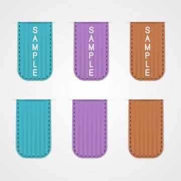 Vector retro ribbons Stock Illustration