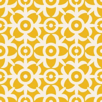 Vector retro Spain geometric seamless pattern in retro Art deco style. Vint.. Stock-Illustration