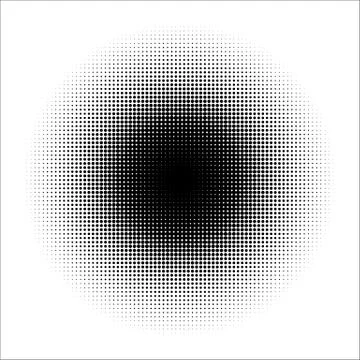 Vector retro style dotwork background. Abstract dotted stippling engraving Illustrazione stock