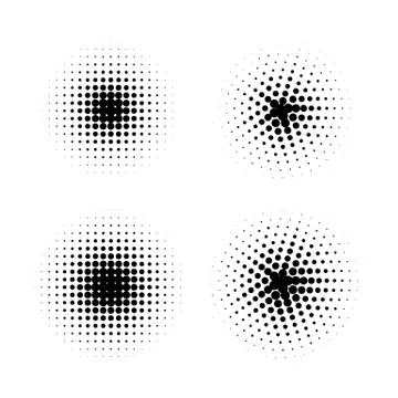 Vector retro style dotwork background. Abstract dotted stippling engraving Illustrazione stock