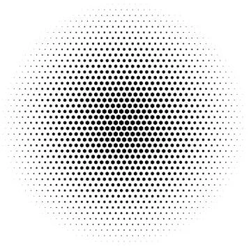 Vector retro style triangle background. Abstract dotted stippling engraving 스톡 일러스트