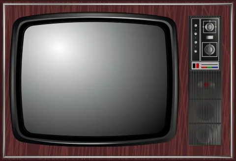 Vector - Retro tv, illustration Stock-Illustration