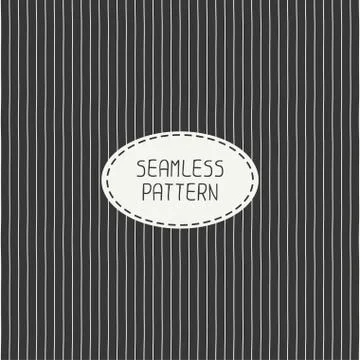 Vector retro vertical line stripes geometric seamless pattern. Wrapping paper 스톡 일러스트