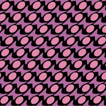 Vector rhythmic geometric elements background Stock Illustration