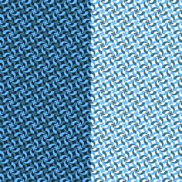 Vector rhythmic geometric elements background Illustrazione stock