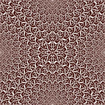 Vector rhythmic geometric elements pattern 스톡 일러스트