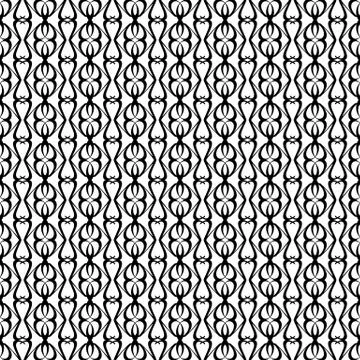 Vector rhythmic geometric elements pattern Stockillustratie