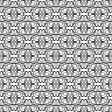 Vector rhythmic geometric elements pattern Stockillustratie