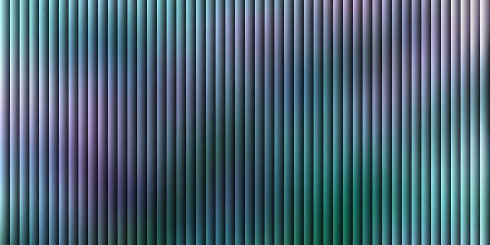 Vector ribbed glass texture background. Blue white grey green ribbed glass... Stock Illustration